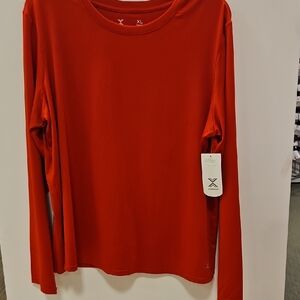 Red Xersion Top